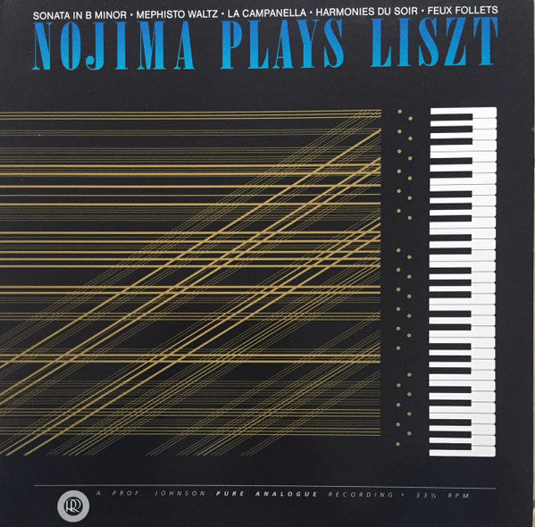 Franz Liszt, Minoru Nojima - Nojima Plays Liszt (Vinyl) Image