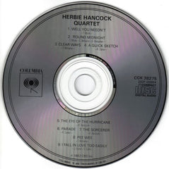 Herbie Hancock Quartet Featuring Wynton Marsalis, Ron Carter And Anthony Williams - Herbie Hancock Quartet (CD) Image