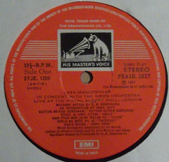 Lata Mangeshkar In Concert With Wren Orchestra, The - Live At The Royal Albert Hall, London (Vinyl) Image