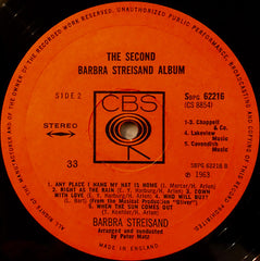 Barbra Streisand - The Second Barbra Streisand Album (Vinyl) Image