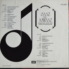 Various - Saaz Aur Aawaaz (Songs From Hindi Films) (Vinyl) Image
