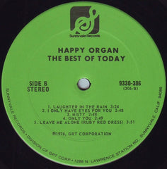 Happy Organ - The Best Of Today (Vinyl) Image