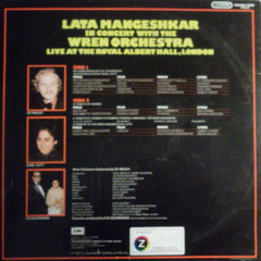 Lata Mangeshkar In Concert With Wren Orchestra, The - Live At The Royal Albert Hall, London (Vinyl) Image