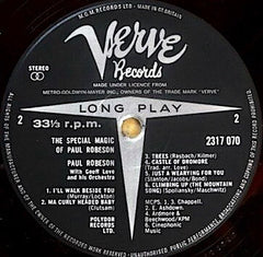 Paul Robeson - The Special Magic Of Paul Robeson (Vinyl) Image