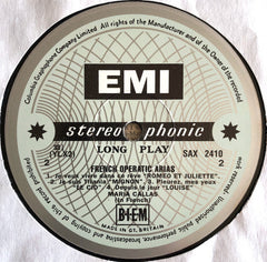 Maria Callas, Orchestre National De France Conducted By Georges Prêtre - French Operatic Arias (Vinyl) Image