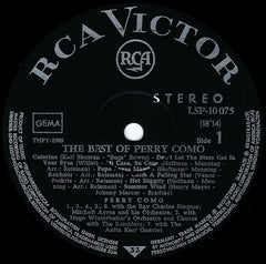 Perry Como - The Best Of Perry Como (Vinyl) Image