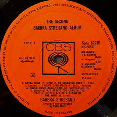 Barbra Streisand - The Second Barbra Streisand Album (Vinyl) Image