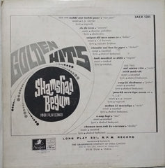 Shamshad Begum - Golden Hits (Vinyl)