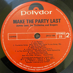 James Last - Make The Party Last - 25 All Time Great Hits (Vinyl) Image