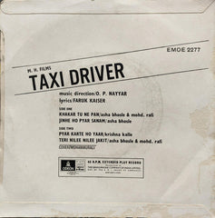 O. P. Nayyar, Faruk Kaiser - Taxi Driver (45-RPM)