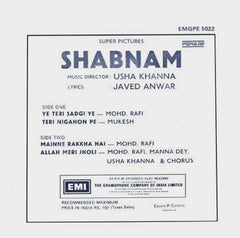 Usha Khanna - Shabnam (45-RPM)