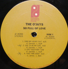 O'Jays, The - So Full Of Love (Vinyl)