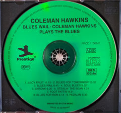 Coleman Hawkins - Blues Wail: Coleman Hawkins Plays The Blues (CD) Image