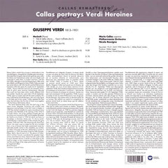 Maria Callas, Giuseppe Verdi - Callas Portrays Verdi Heroines (Vinyl)