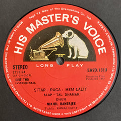 Nikhil Banerjee - Raga • Malkauns • Raga • Hem Lalit (Vinyl)