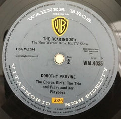 Dorothy Provine And The Music Of Pinky And Her Playboys - The Roaring 20's (Vinyl)