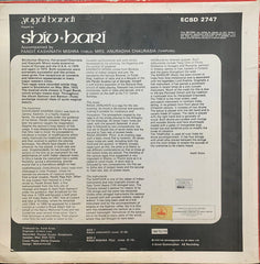 Pandit Shiv Kumar Sharma + Hariprasad Chaurasia - Yugal Bandi Played By Shiv + Hari (Vinyl) Image