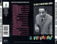 Duke Ellington - The Duke Ellington Small Bands: Back Room Romp (CD) Image