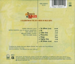 Herbie Hancock, Wayne Shorter, Ron Carter, Wallace Roney, Anthony Williams - A Tribute To Miles (CD) Image