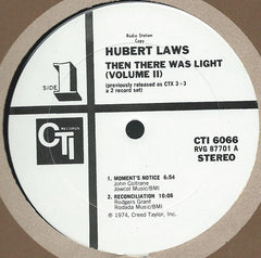 Hubert Laws - Then There Was Light (Volume 2) (Vinyl) Image