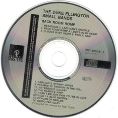 Duke Ellington - The Duke Ellington Small Bands: Back Room Romp (CD) Image
