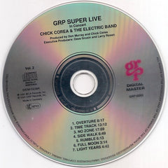 Dave Grusin / Lee Ritenour / Chick Corea / Diane Schuur / Tom Scott - GRP Super Live (CD) (2 CD) Image