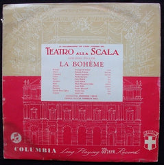 Giacomo Puccini, Giuseppe di Stefano, Maria Callas, Antonino Votto - La Boheme - Record 1 (Vinyl) Image