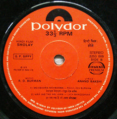 R. D. Burman - Sholay (45-RPM)