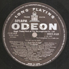 Various - Film Hits' 72 - Motion Picture Music Of India (Vinyl)
