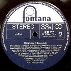 Franz Lambert - Hammond Hitparade 8 (Vinyl) Image