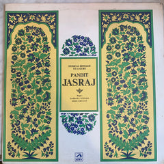 Pandit Jasraj - Musical Homage To A Guru (Vinyl)