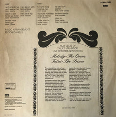 Talat Mahmood - Melody- The Queen Talat- The Prince (Vinyl) Image