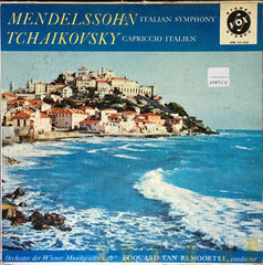 Felix Mendelssohn-Bartholdy / Pyotr Ilyich Tchaikovsky - Edouard Van Remoortel, Orchester Der Wiener Musikgesellschaft - Symphony No. 4 In A Major, Op. 90 "Italian" - Capriccio Italien, Op. 45 (Vinyl) Image