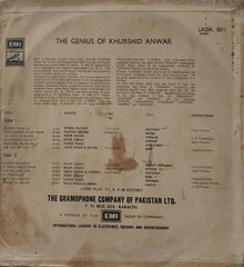 Khwaja Khurshid Anwar - The Genius Of Khurshid Anwar (Vinyl)