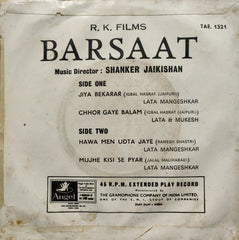 Shankar-Jaikishan - Barsaat (45-RPM) Image