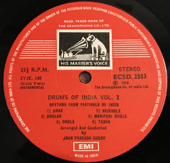 Jnan Prakash Ghosh - Presents Drums Of India Volume 2 (Vinyl) Image