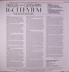 George Gershwin, Boston Pops Orchestra, The, Arthur Fiedler - I Got Rhythm: Fiedler Conducts Gershwin (Vinyl) Image