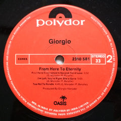 Giorgio Moroder - From Here To Eternity (Vinyl)