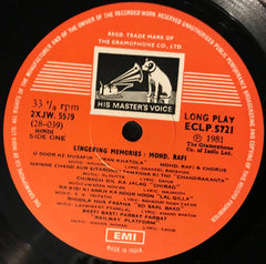 Mohammed Rafi - Lingering Memories (Vinyl) Image