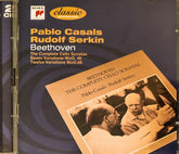 Ludwig van Beethoven, Pablo Casals, Rudolf Serkin - The Complete Cello Sonatas, Seven Variations WoO.46, Twelve Variations WoO.66, (CD) (2)