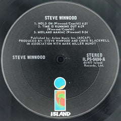 Steve Winwood - Steve Winwood (Vinyl) Image