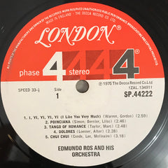 Edmundo Ros & His Orchestra - Reminisce With Ros (Vinyl) Image