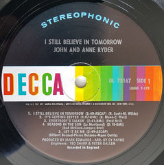 John & Anne Ryder - I Still Believe In Tomorrow (Vinyl)