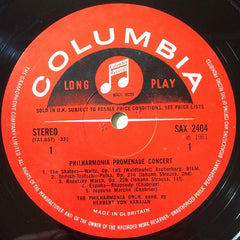 Herbert Von Karajan - Philharmonia Promenade Concert (Vinyl) Image