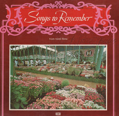 Various - Songs To Remember (From Hindi Films) (Vinyl)