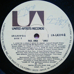 Paul Anka - Anka (Vinyl)