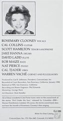 Rosemary Clooney - Rosemary Clooney Sings The Music Of Cole Porter (Vinyl) Image