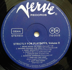 Various - Strictly For Playboys Vol. 2 (Vinyl)