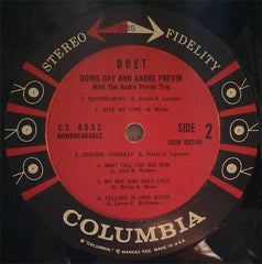 Doris Day And André Previn With André Previn Trio, The - Duet (Vinyl) Image