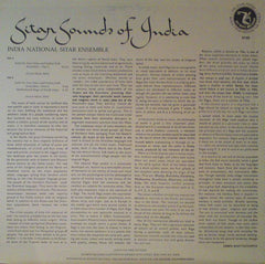 India National Sitar Ensemble - Sitar Sounds Of India (Vinyl) Image